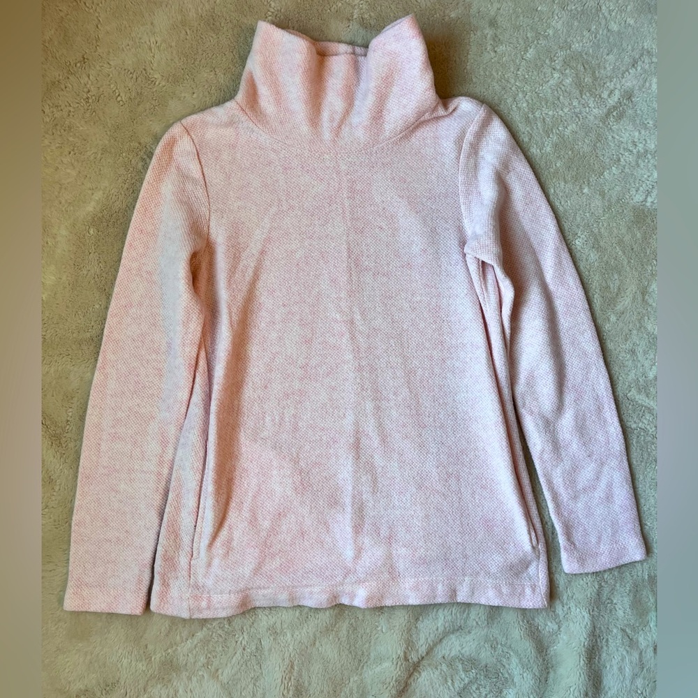 Cozy Pink Turtleneck Sweater